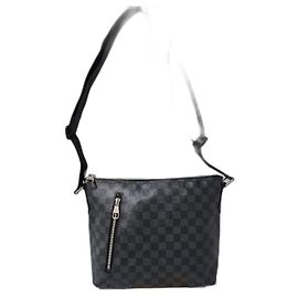 LOUIS VUITTON Sac épaule/Crossbody Mick PM Damier Graphite Noir/Gris Noir Gris