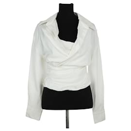 Jacquemus-White blouse-White