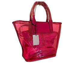 Autre Marque Sac Cabas Cristinaeffe Rose Néon Rose