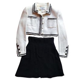Completo Chanel 1995 Nero Bianco
