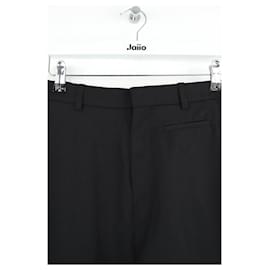 Jacquemus-Black wide wool trousers-Black