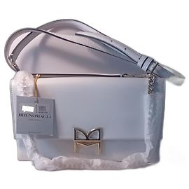 Sac à main Bruno Magli en cuir blanc Blanc