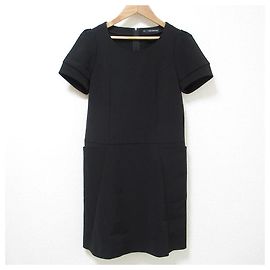 Autre Marque Stretch-Grosgrain-Kleid FOXEY NEW YORK Schwarz