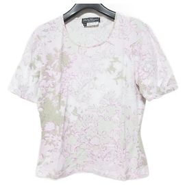 Camiseta de algodón floral Salvatore Ferragamo Rosa