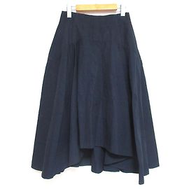 Falda de algodón COMPACT de Bottega Veneta Azul Azul marino