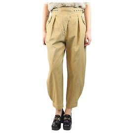 Ulla Johnson Pantalon cargo taille haute sable. - taille UK 10 Marron