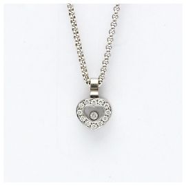 Collana Pendente Chopard Happy Diamonds Argento