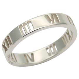 Anello Narrow Atlas di Tiffany & Co. Argento