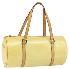 Bolsa de mão Bedford Louis Vuitton Monogram Vernis Bege