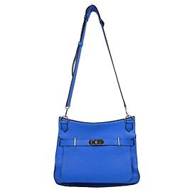 Sac Jypsière Hermès Clemence 34 Bleu