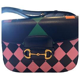 Gucci Horsebit 1955 impresión negra Negro