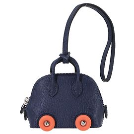 Hermès Hermes Bolide on Wheels Handbag Charm Blue
