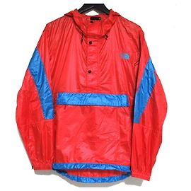THE NORTH FACE Bright side Anorak Nylon Jacket Red Blue