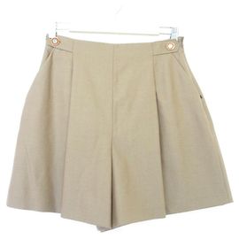 Autre Marque FOXEY Pants Modern Short Shorts Beige