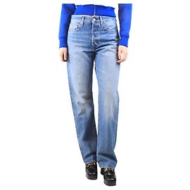 Polo Ralph Lauren Jeans azul relajado de pierna recta - talla UK 8 Azul