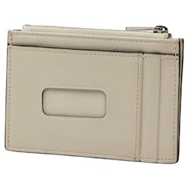 Gucci-Gucci GG Embossed White Leather Passport Cover-White