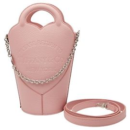 Tiffany & Co Tiffany Leather Handbag in Pink Pink