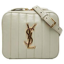 Sac à taille Vicky Saint Laurent Blanc