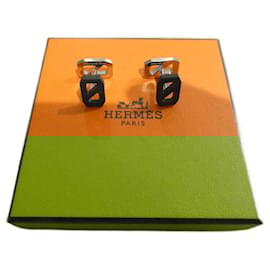 Hermès｜ Cufflinks〝GLENAN〟 Hermès｜ Cufflinks〝GLENAN〟 Early 20th Century Hermes Silver