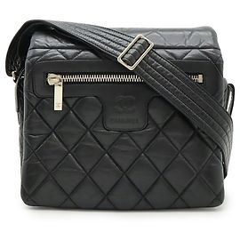 Borsa a spalla piccola matelassé Coco Cocoon di Chanel Nero