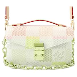 Louis Vuitton-Pochete Metis EW Damier Licious Louis Vuitton N40749-Pescaria,Damier ebene