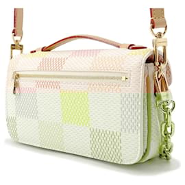 Louis Vuitton-Pochete Metis EW Damier Licious Louis Vuitton N40749-Pescaria,Damier ebene