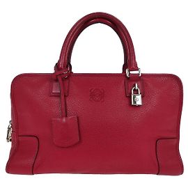 Loewe Amazona Leather 36 Rouge