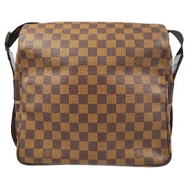 Sac à main Naviglio Damier Louis Vuitton Marron