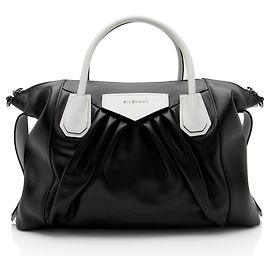 Givenchy Calfskin Soft Antigona Medium Satchel Black