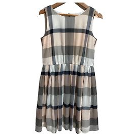 Autre Marque Kleid BLUE LABEL CRESTBRIDGE Braun Pink Beige