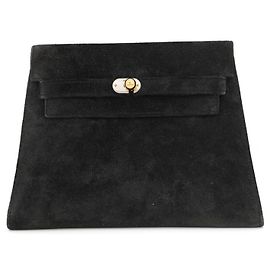Borsa Clutch Kelly di Hermès Nero