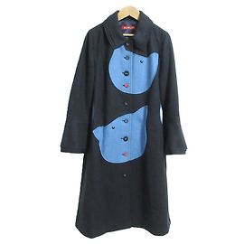 Autre Marque Olleborebla Alberobello Long Coat Blue
