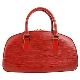 Sac Jasmin Louis Vuitton en cuir Epi Rouge