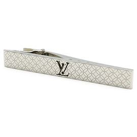 Clips de gravata Louis Vuitton Champs-Élysées Prata