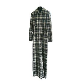 CHANEL Tuta TWEED blu navy e écru Tg.36 Multicolore