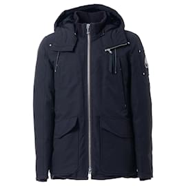 Autre Marque Moose Knuckles Black Down Parka Jacket Black