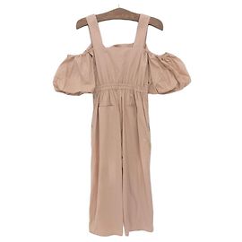 Autre Marque Conjunto de algodão com gaveta Rosa