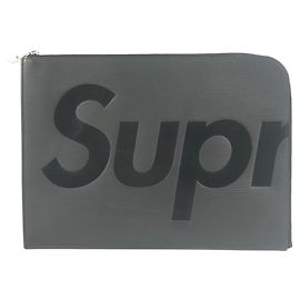 Louis Vuitton Epi Leather Supreme Pochette Jour GM Black