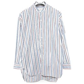Autre Marque Camicia a righe Thomas Mason BEAMS LIGHTS Bianco
