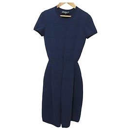 Robe Salvatore Ferragamo Bleu Bleu Marine