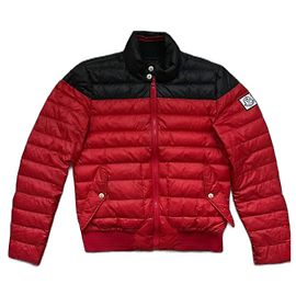 Moncler leichte Jacke Rot Blau