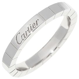 Cartier Lanieres Pt950 Ring Größe 17 Silber