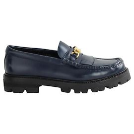 Mocasines Céline de cuero azul Azul
