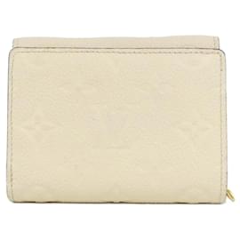 Louis Vuitton-Carteira Metis Compact em Monograma Empreinte Louis Vuitton-Bege