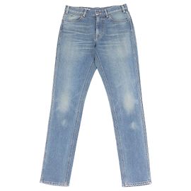 Céline Pantalones de algodón denim Celine Azul Otro