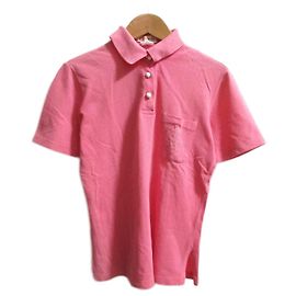 Polo Vintage de Manga Curta Loewe Rosa