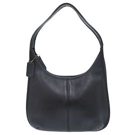 Coach Ergo Leather Black Handbag Black