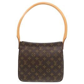 Sac à épaule Looping MM Monogram Louis Vuitton Marron Monogramme