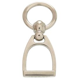 Anello per sciarpa Etrier di Hermès Argento