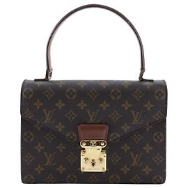 Sac à main Concorde Louis Vuitton Marron